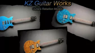 Kz Guitar Works "Guitars Rebellion Models". [28/November/2021]