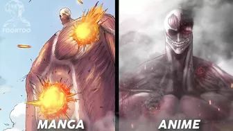 Manga VS Anime : Attack On Titan Season 4 Part 2 (by MAPPA Fan Artists)