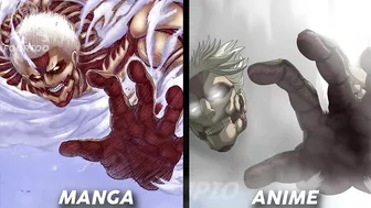 Manga VS Anime : Attack On Titan Season 4 Part 2 (by MAPPA Fan Artists)