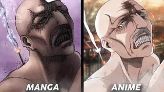 Manga VS Anime : Attack On Titan Season 4 Part 2 (by MAPPA Fan Artists)