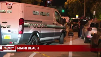 Police investigate double stabbing in Miami Beach