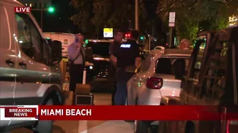 Police investigate double stabbing in Miami Beach