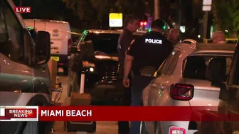 Police investigate double stabbing in Miami Beach