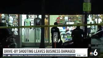 Drive-By Shooting Leaves Miami Beach Business Damaged