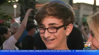 Miami Beach Celebrates Start Of Hanukkah By Lighting Sea Shell Menorah