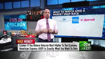 Jim Cramer: Look to travel and leisure stocks if Covid omicron variant doesn't hurt economy