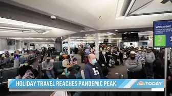 Holiday Travel Reaches Pandemic High