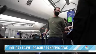 Holiday Travel Reaches Pandemic High