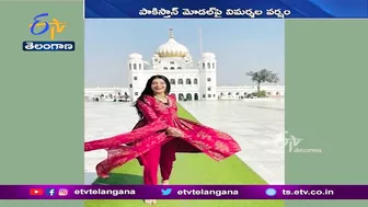 Pak Model Shoots Inside Kartarpur Sahib Sans Head Cover |ఇదేమైనా పిక్నిక్  స్పాట్  అనుకుంటున్నారా ?