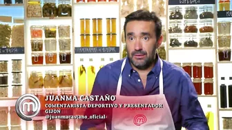 "Es la mejor salsa que hemos probado": JUANMA BRILLA con su plato | MasterChef Celebrity 6