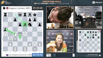 Ian Nepomniachtchi Starts Sleeping During the World Chess Championship 2021 Game Against Carlsen