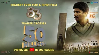 83 | Official Trailer | Hindi | Ranveer Singh | Kabir Khan | IN CINEMAS 24TH DEC