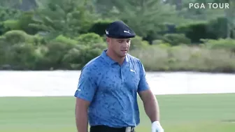 Bryson DeChambeau shoots 8-under 64 | Round 2 | Hero World Challenge | 2021