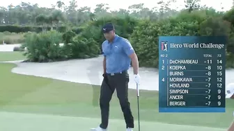 Bryson DeChambeau shoots 8-under 64 | Round 2 | Hero World Challenge | 2021