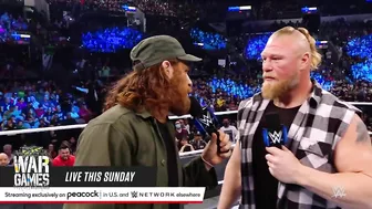 Brock Lesnar demands that Sami Zayn challenge Roman Reigns immediately: SmackDown, Dec. 3, 2021