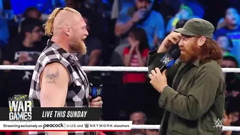 Brock Lesnar demands that Sami Zayn challenge Roman Reigns immediately: SmackDown, Dec. 3, 2021