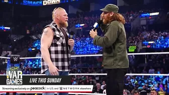 Brock Lesnar demands that Sami Zayn challenge Roman Reigns immediately: SmackDown, Dec. 3, 2021