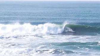 Fun WNW swell at Ocean Beach, San Francisco on December 2, 2021