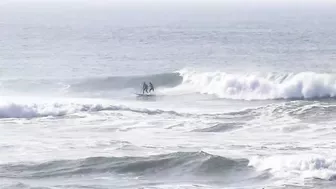 Fun WNW swell at Ocean Beach, San Francisco on December 2, 2021