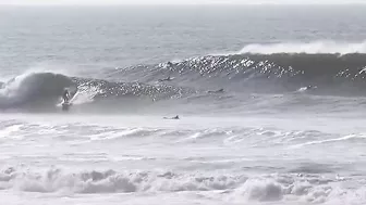 Fun WNW swell at Ocean Beach, San Francisco on December 2, 2021