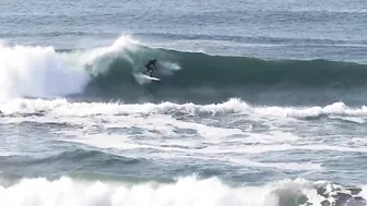 Fun WNW swell at Ocean Beach, San Francisco on December 2, 2021