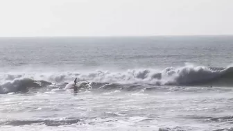 Fun WNW swell at Ocean Beach, San Francisco on December 2, 2021