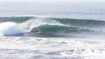 Fun WNW swell at Ocean Beach, San Francisco on December 2, 2021