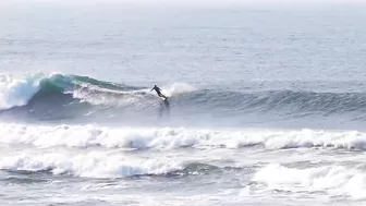 Fun WNW swell at Ocean Beach, San Francisco on December 2, 2021