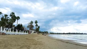 SIDE. PROMENADE and Beach SIDE STAR BEACH. TURKEY #turkey #side