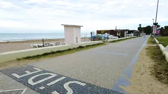 SIDE. PROMENADE and Beach SIDE STAR BEACH. TURKEY #turkey #side