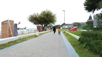 SIDE. PROMENADE and Beach SIDE STAR BEACH. TURKEY #turkey #side