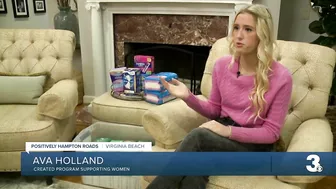 Virginia Beach teenager collects feminine hygiene products for women in need