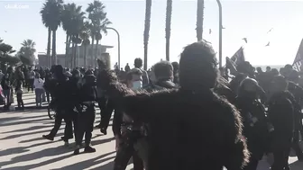 Several arrested for Pacific Beach protest attacks due in court Monday