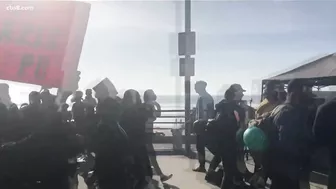 Several arrested for Pacific Beach protest attacks due in court Monday