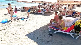 2021 Plaja Lozane, Relaxation, Sea, Sun, 4K video, Bikini Beach, Romania Mamaia Beach