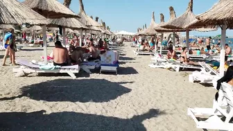 Plaja 3 Papuci Paco Beach walk, Relaxation, Sea, Sun, 4K video, Bikini Beach, Romania Mamaia Beach.