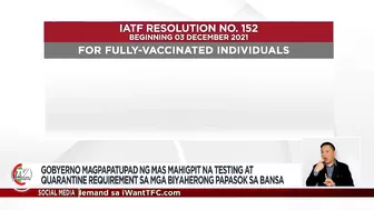 ALAMIN: Mas pinahabang travel restrictions dahil sa Omicron | TV Patrol