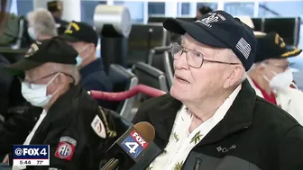 WWII veterans travel to Hawaii to mark 80 years since Pearl Harbor attack