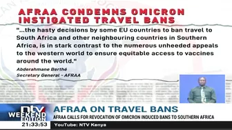 AFRAA condemns travel bans to South Africa