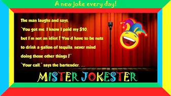 Funny BLUE joke:  The man took the bet, but there was one problem... || Joke of the day ????