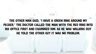 Funny Joke - Two Men Are Sitting At The Doctors Office Discussing There Problem