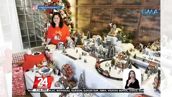 Ilang celebrity, ipinasilip ang kanilang Christmas decorations at home | 24 Oras