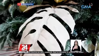 Ilang celebrity, ipinasilip ang kanilang Christmas decorations at home | 24 Oras