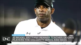 Celebrity Birds and Bees: Brittany Renner Teaches Deion’s Players