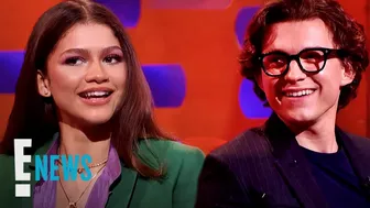 Zendaya & Tom Holland Adorably Address Their Height Difference | E! News