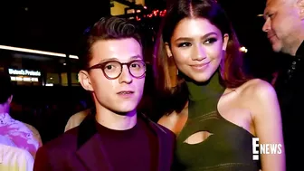 Zendaya & Tom Holland Adorably Address Their Height Difference | E! News