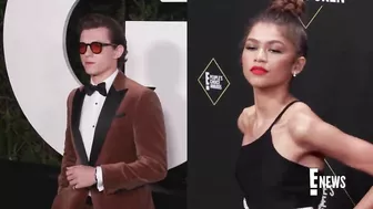 Zendaya & Tom Holland Adorably Address Their Height Difference | E! News