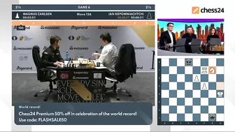 LAST MOMENTS! Magnus Carlsen BEATS Ian Nepomniachtchi in Game 6 in World Chess Championship 2021