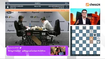 LAST MOMENTS! Magnus Carlsen BEATS Ian Nepomniachtchi in Game 6 in World Chess Championship 2021