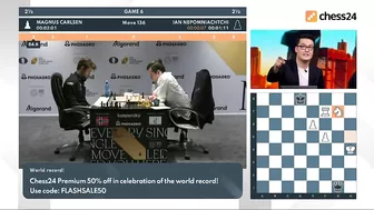 LAST MOMENTS! Magnus Carlsen BEATS Ian Nepomniachtchi in Game 6 in World Chess Championship 2021